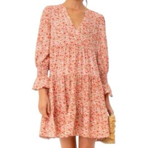 Tuckernuck Pomander Place Pink Floral Dress